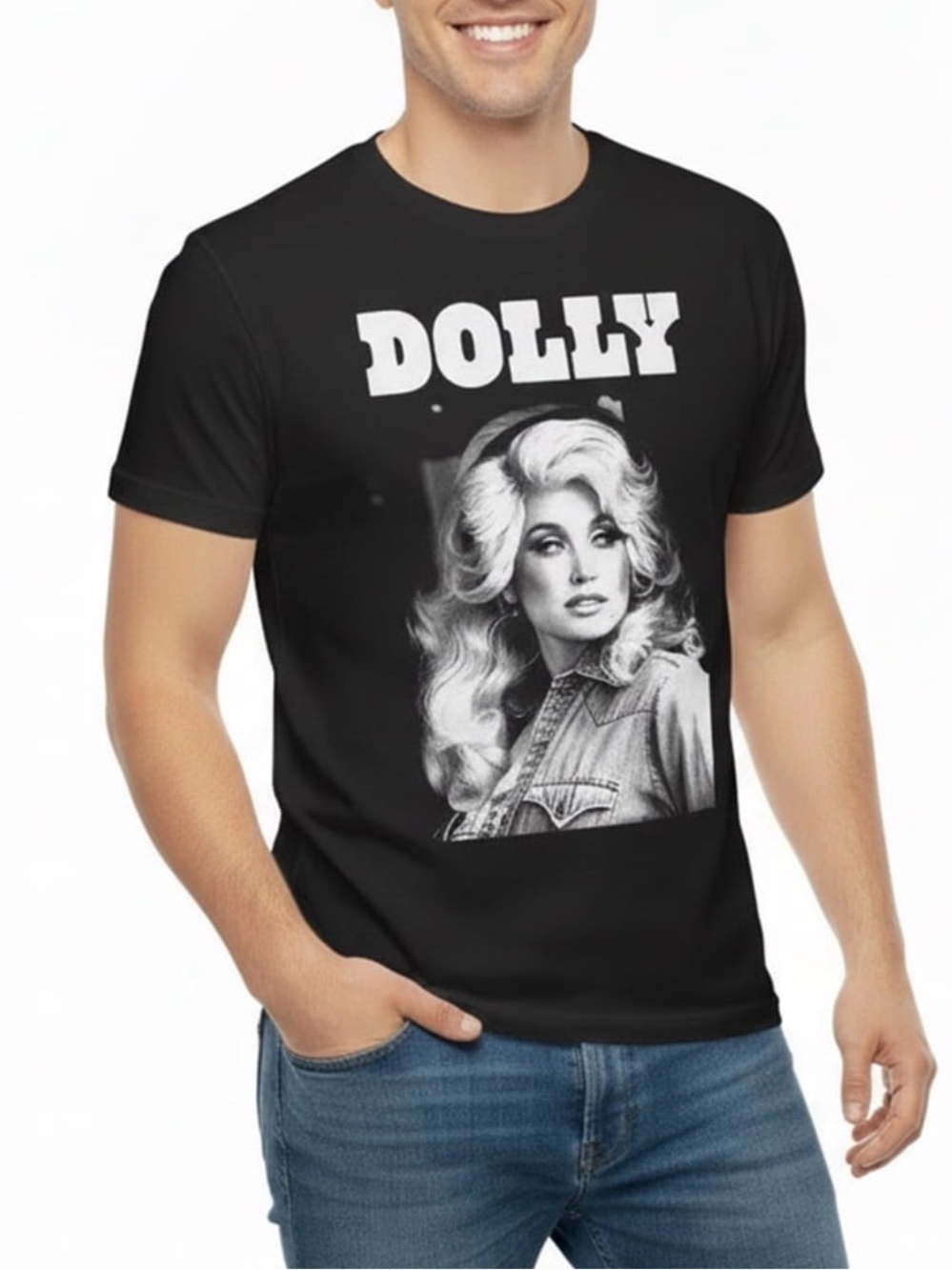 NWT Black Dolly Graphic Tee UNISEX - Picture 8 of 9